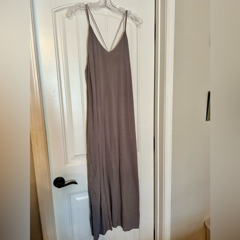 Joe’s slip dress- gray, size L.